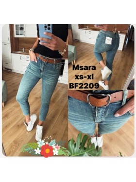 Spodnie Jeansy damskie M'sara, Size xs-xl.paczka 10szt,