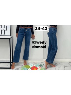 Spodnie Jeansy damskie , Size 34-42.paczka 10szt,