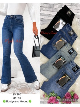 Spodnie Jeansy damskie , Size 34-42.paczka 10szt,