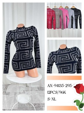 Swetry damskie ,size s-xl, paczka 12szt, mix kolor