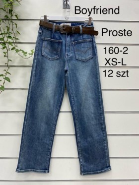 Spodnie Jeansy damskie , Size xs-l.paczka 12szt,