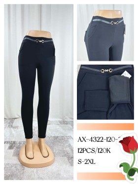 Legginsy damskie ,size s-2xl, paczka 12szt, 1 kolor