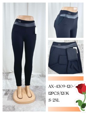 Legginsy damskie ,size s-2xl, paczka 12szt, 1 kolor