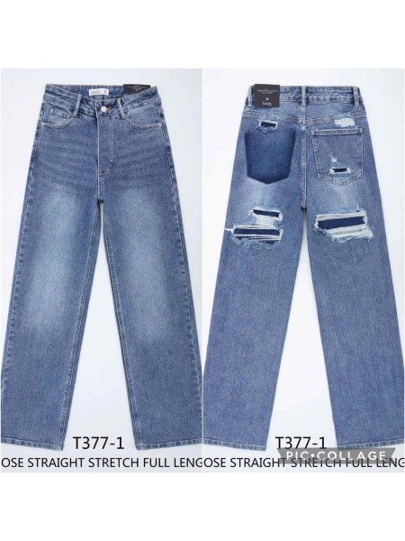 Spodnie Jeansy damskie , Size 34-42.paczka 10szt,