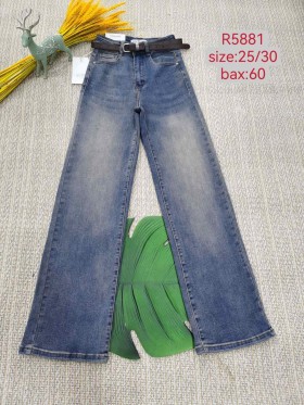 Spodnie Jeansy damskie , Size 25-30.paczka 12szt,