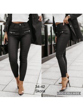 Spodnie skórzane damskie , Size 34-42.paczka 10szt,