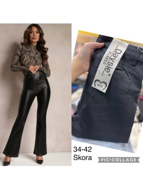 Spodnie skórzane damskie , Size 34-42.paczka 10szt,