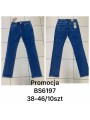 Spodnie Jeansy damskie ,Size 38-46.paczka 10szt,