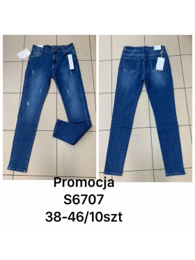 Spodnie Jeansy damskie ,Size 38-46.paczka 10szt,