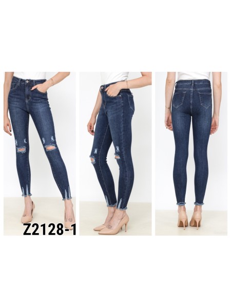 Spodnie Jeansy damskie ,Size xs-xl.paczka 10szt,