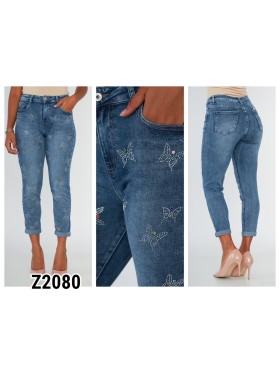 Spodnie Jeansy damskie ,Size xs-xl.paczka 10szt,