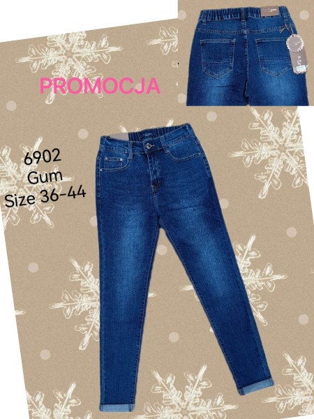 Spodnie Jeansy damskie ,Size 36-44.paczka 10szt,