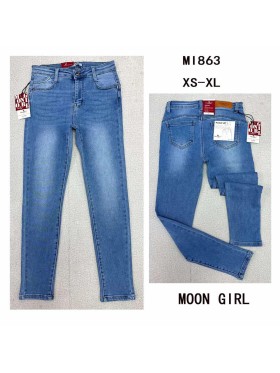 Spodnie Jeansy  damskie ,Size xs-xl.paczka 10szt,