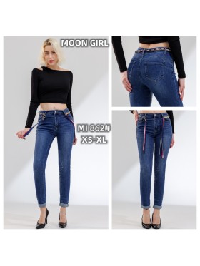 Spodnie Jeansy  damskie ,Size xs-xl.paczka 10szt,