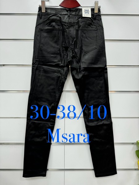 Spodnie skórzane damskie M'sara,Size30-38.paczka 10szt,