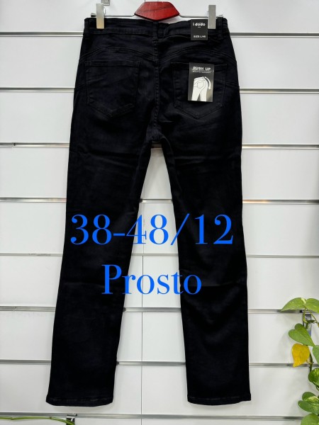 Spodnie Jeansy damskie M'sara,Size 38-48.paczka 12szt,