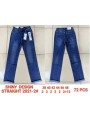 Spodnie Jeansy damskie ,BigSize 38-48.paczka 12szt,