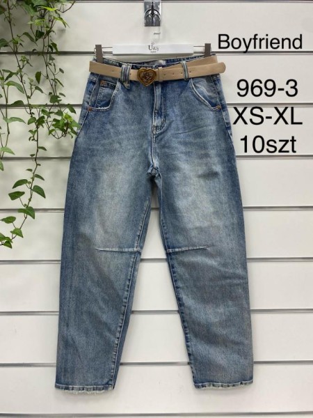 Spodnie Jeansy damskie ,Size xs-xl.paczka 10szt,