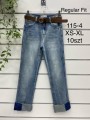 Spodnie Jeansy damskie ,Size xs-xl.paczka 10szt,