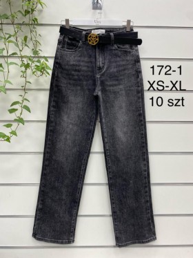 Spodnie Jeansy damskie ,Size xs-xl.paczka 10szt,