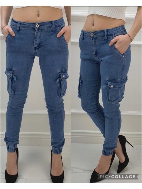 Spodnie Jeansy damskie ,Size xs-xl.paczka 12szt,