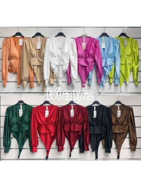 Body damskie wloskie,size uni, paczka 6szt,mix kolor