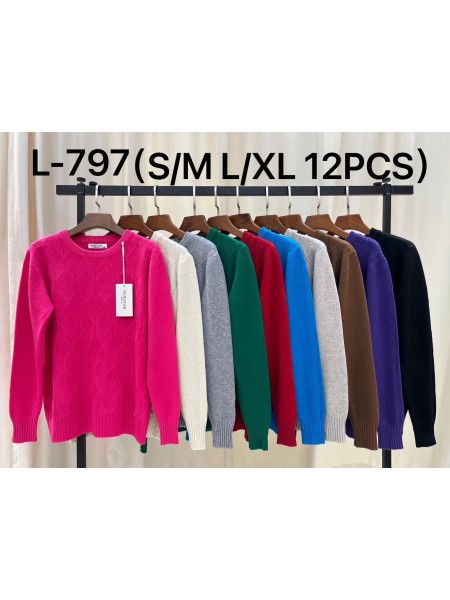 Swetry damskie , Size s-xl, paczka 12szt mix kolor