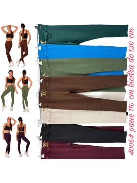 Legginsy damskie Włoskie , Size uni,paczka 6szt,mix kolor