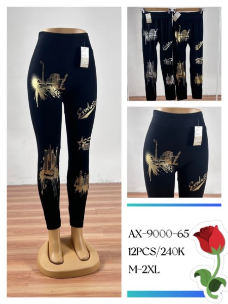 Legginsy damskie , Size m-2xl,paczka 12szt,mix kolor