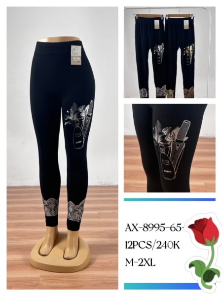 Legginsy damskie , Size m-2xl,paczka 12szt,mix kolor