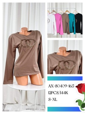 Bluzki damskie , Size s-xl,paczka 12szt,mix  kolor