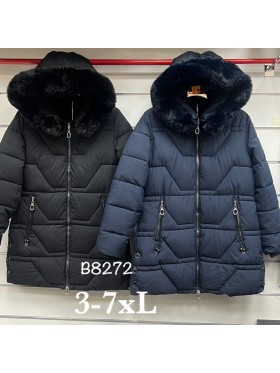 Kurtki damskie , Size 3-7xl,paczka 5szt,1  kolor