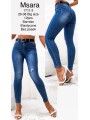 Spodnie  Jeansy damskie M'sara  ,Size 29-38.paczka 12szt,