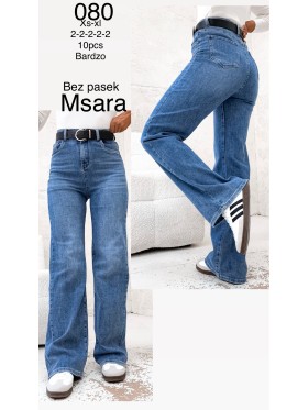 Spodnie  Jeansy damskie M'sara  ,Size xs-xl.paczka 10szt,