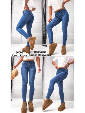 Spodnie  Jeansy damskie   ,Size xs-xl.paczka 12szt,