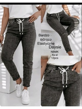 Spodnie  Jeansy damskie   ,Size xs-xl.paczka 12szt,