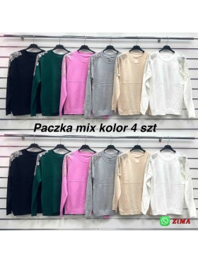 Swetry damskie   ,Size uni.paczka 4szt,mix kolor