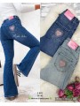 Spodnie Jeansy damskie ,Size 34-42.paczka 10szt,