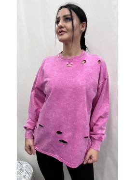 Bluzki damskie Tureckie, size 2xl-5xl ,paczka 4szt, 1 kolor