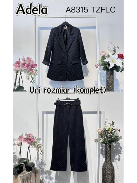 Komplety damskie Włoskie, size UNI, paczka 6szt ,Mix kolor