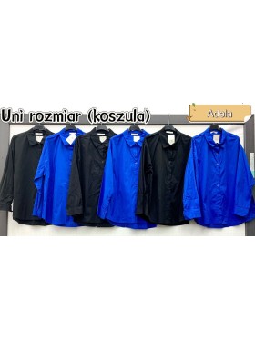 Koszule damskie Włoskie, size UNI, paczka 6szt ,Mix kolor