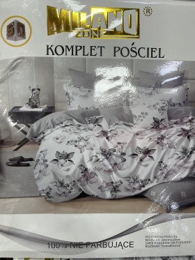 Komplet pościeli 100% satyna - bawełna 3 Częściowy Rozmiar : 200/220