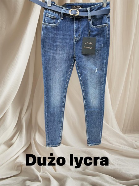 Spodnie Jeansy damskie ,Size xs-xl.paczka 10szt,