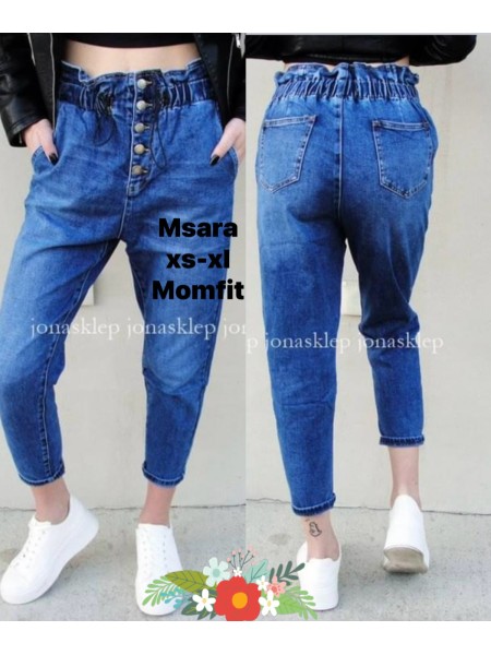 Spodnie Jeansy damskie M'sara,Size xs-xl.paczka 12szt,