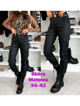 Spodnie skórzane damskie ,Size 34-42.paczka 10szt,