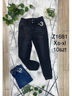 Spodnie Jeansy damskie ,Size xs-xl.paczka 10szt,