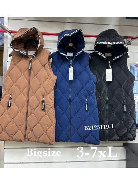 Kamizelki damskie , size 3-7XL, paczka 5szt ,1 kolor