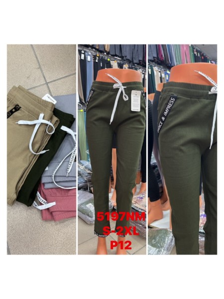 Spodnie damskie , size s-2xl, paczka 12szt ,mix kolor