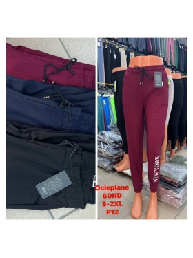 Spodnie damskie , size s-2xl, paczka 12szt ,mix kolor