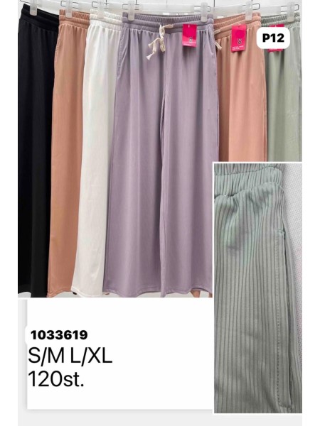 Spodnie damskie , size s-xl, paczka 12szt ,mix kolor